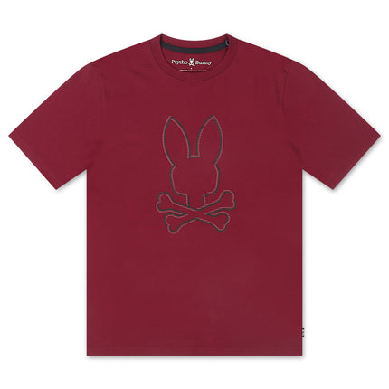 Psycho Bunny Hamilton Graphic Tee - Crimson