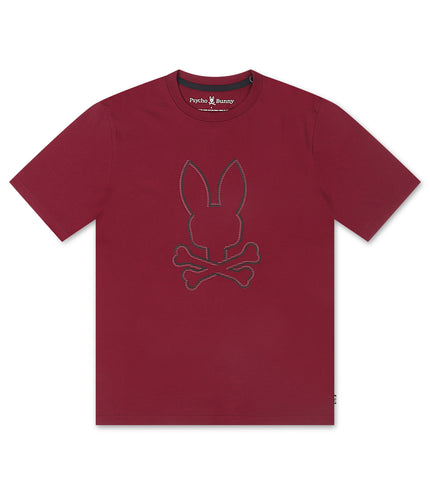 Psycho Bunny Hamilton Graphic Tee - Crimson