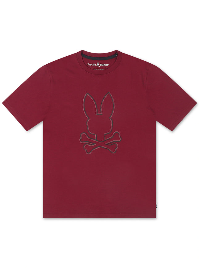 Psycho Bunny Hamilton Graphic Tee - Crimson