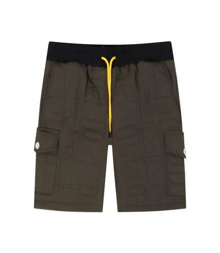 GFTD LA PALMER NYLON SHORTS - OLIVE GFTD LA