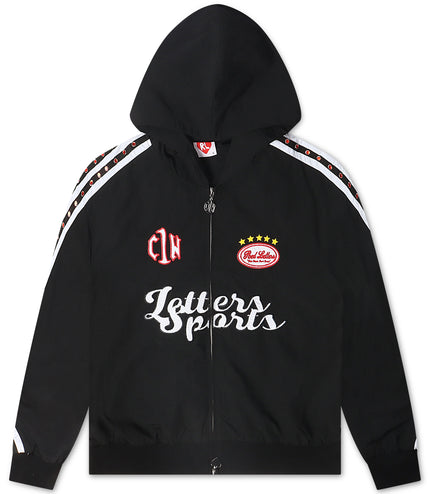 Red Letters x Cam Newton Rhinestone Hoodie - Black