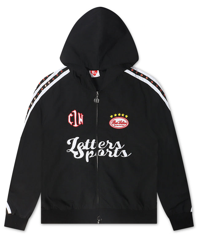 Red Letters x Cam Newton Rhinestone Hoodie - Black