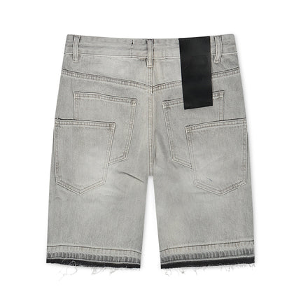 Politics Sanity Jorts - Grey