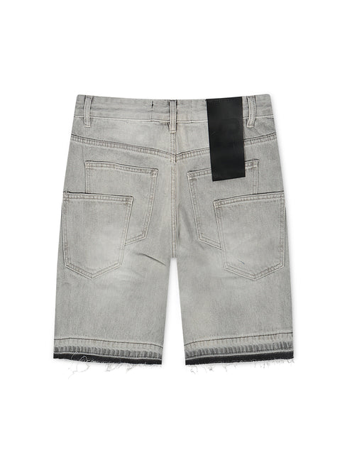 Politics Sanity Jorts - Grey
