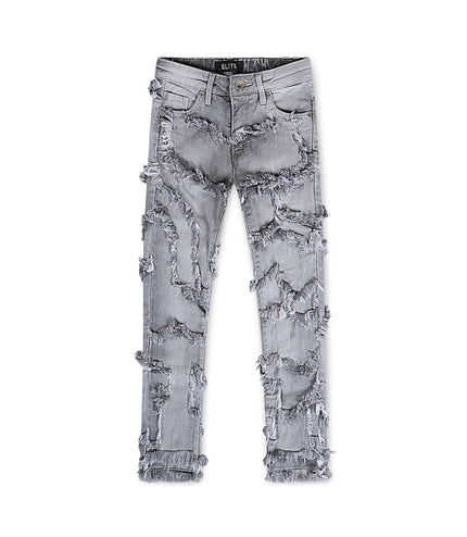 Elite Denim Kids Straight Jeans - Gray