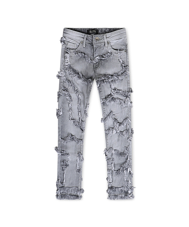Elite Denim Kids Straight Jeans - Gray