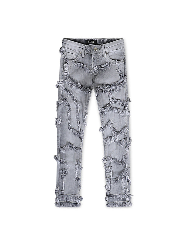 Elite Denim Kids Straight Jeans - Gray