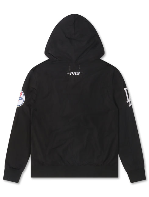 Pro Standard LA Dodgers Classic Wind Suit Pullover Hoodie - Black