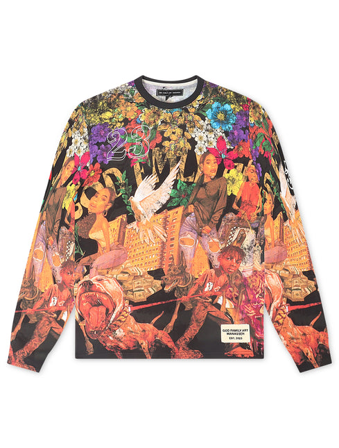 GFA Manassehy Hectic Knit Long Sleeve - Multicolor