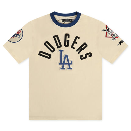 Pro Standard LA Dodgers National League Tee - Eggshell - denim exchange