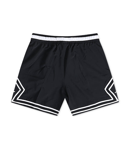 Air Jordan Mens Woven Diamond Shorts - Black