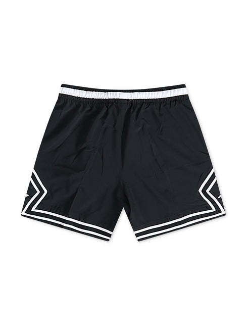 Air Jordan Mens Woven Diamond Shorts - Black