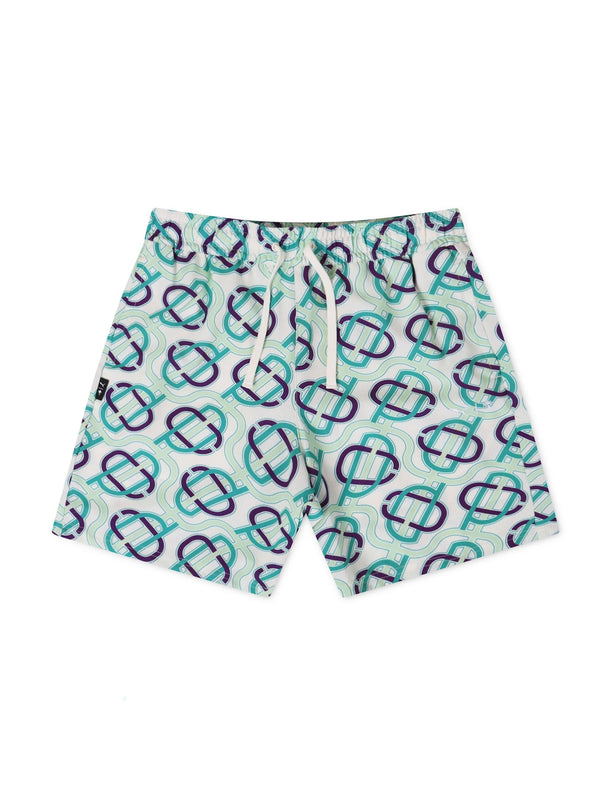 Puma X Palm Tree Crew Shorts - Warm White - Denim Exchange 