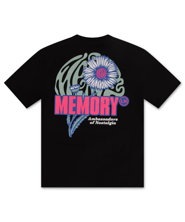 Memory Lane Full Bloom Tee - Black - Denim Exchange
