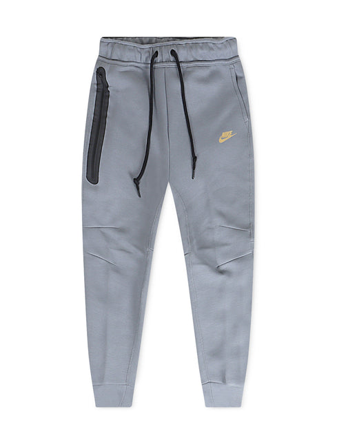 Nike Nike Sportswear Tech Fleece Joggers -Cool Grey/Metallic Gold