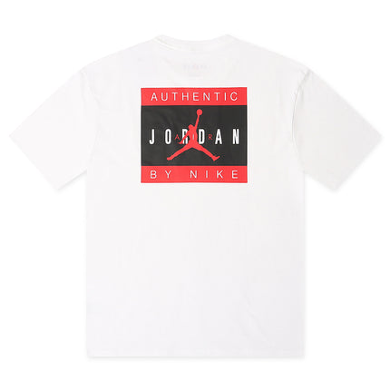 Air Jordan Mens Brand Tee - White