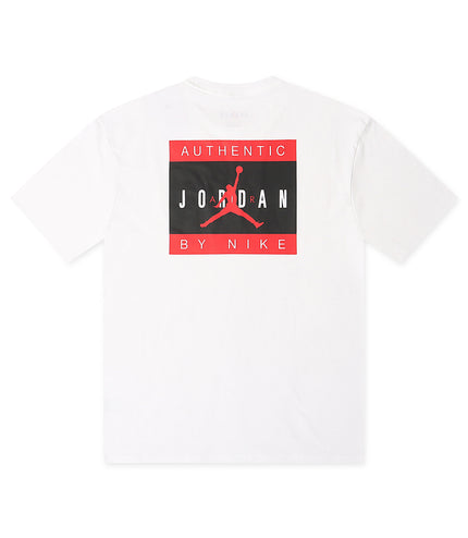 Air Jordan Mens Brand Tee - White