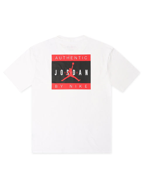 Air Jordan Mens Brand Tee - White