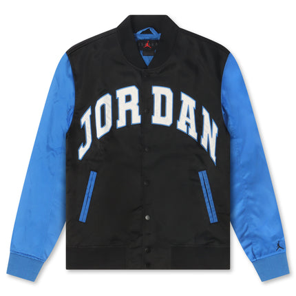 Air Jordan Mens Collegiate Varsity Jacket - Black/Sport Blue