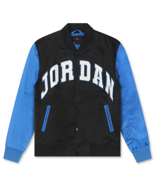 Air Jordan Mens Collegiate Varsity Jacket - Black/Sport Blue