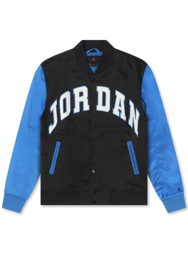 Air Jordan Mens Collegiate Varsity Jacket - Black/Sport Blue