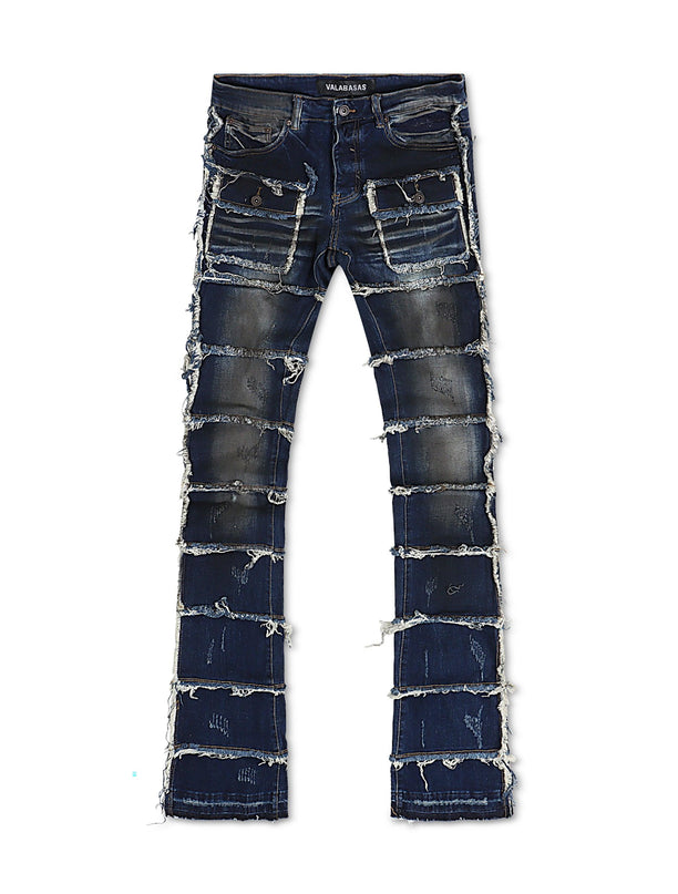 Valabasas Stacked Phoenix 2.0 Jean - Dark Vintage Wash - Denim Exchange 