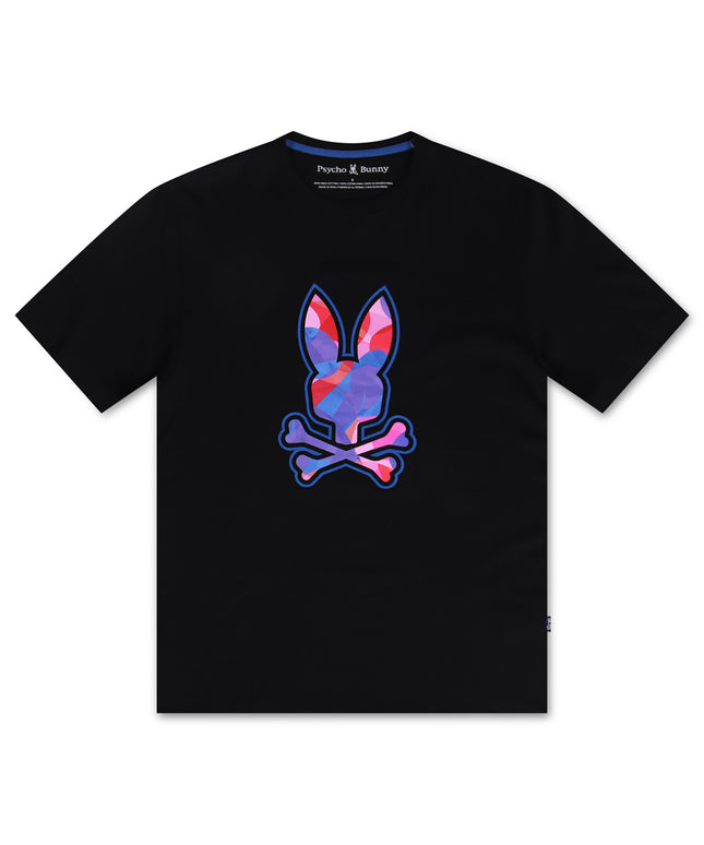 Psycho Bunny Norridge Graphic Tee - Black