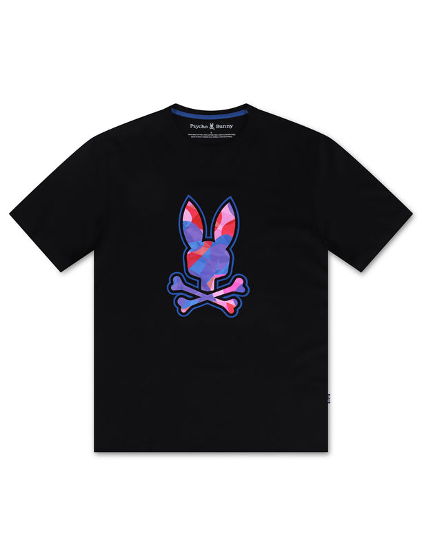 Psycho Bunny Norridge Graphic Tee - Black