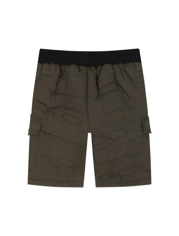 GFTD LA PALMER NYLON SHORTS - OLIVE GFTD LA