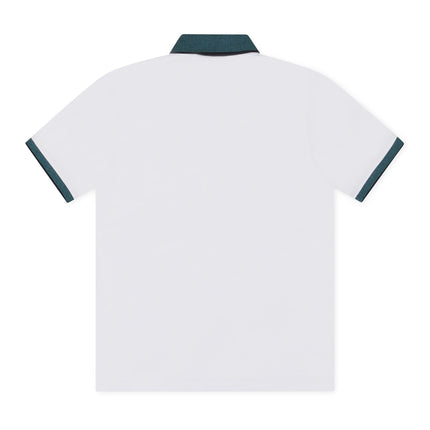 PSYCHO BUNNY MONTEBELLO PIQUE POLO - WHITE PSYCHO BUNNY