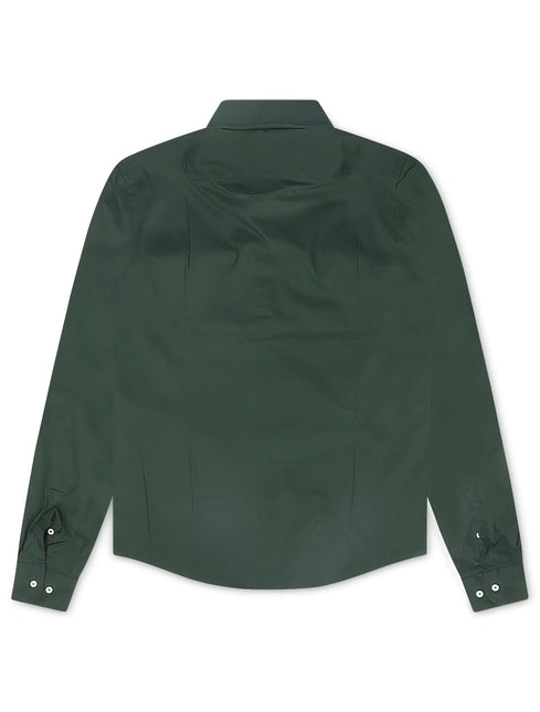 Hugo Boss Hank Button-Up Long Sleeve - Green