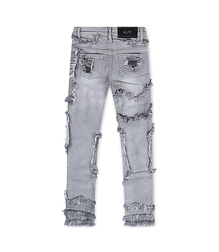 Elite Denim Kids Straight Jeans - Gray