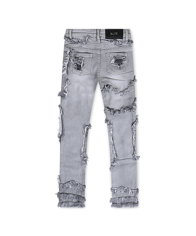 Elite Denim Kids Straight Jeans - Gray