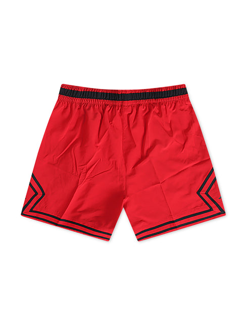 Air Jordan Mens Woven Diamond Shorts - Red