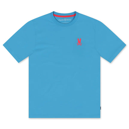 PSYCHO BUNNY SLOAN BACK GRAPHIC TEE - AQUARIUS PSYCHO BUNNY
