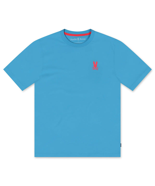 PSYCHO BUNNY SLOAN BACK GRAPHIC TEE - AQUARIUS PSYCHO BUNNY