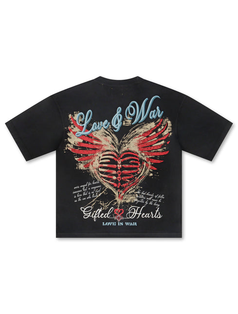 GFTD LA Hearts Tee - Black