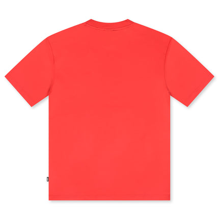 Boss Green Contrast Logo Tee - Open Red