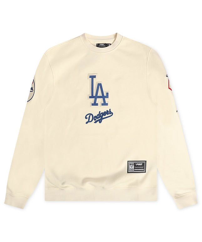 Pro Standard LA Dodgers National League Crewneck - Eggshell