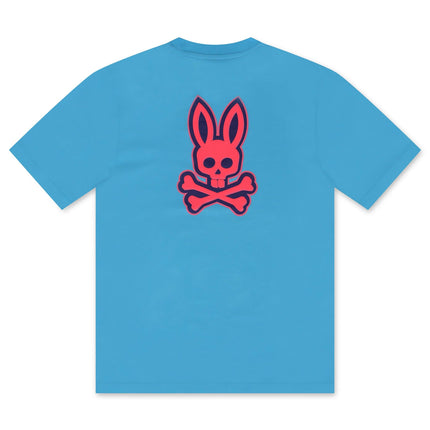 PSYCHO BUNNY SLOAN BACK GRAPHIC TEE - AQUARIUS PSYCHO BUNNY