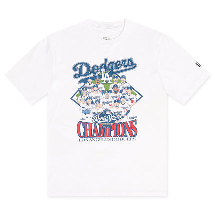 New Era LA Dodgers Portrait Tee - White