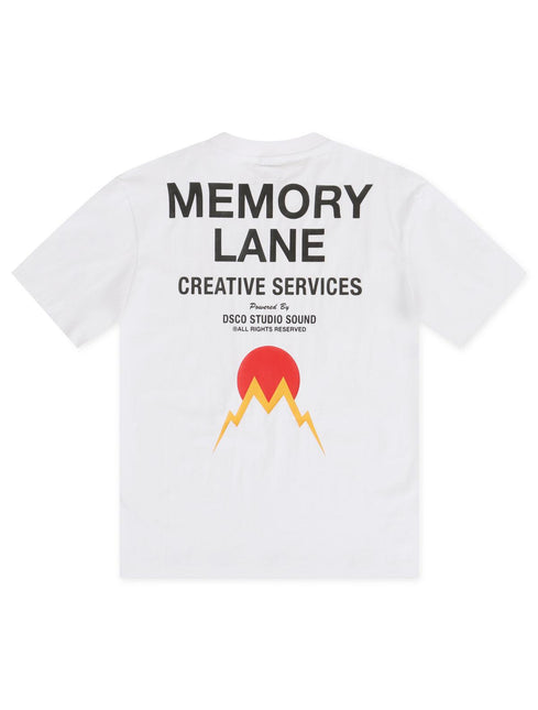 Memory Lane Core Creative Service Tee - White - Denim Exchange 