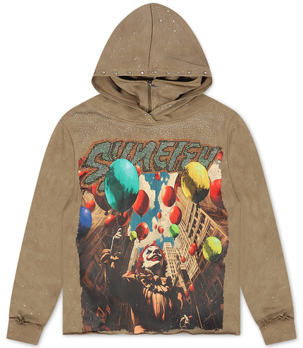 Bkys Synergy Cropped Hoodie - Khaki