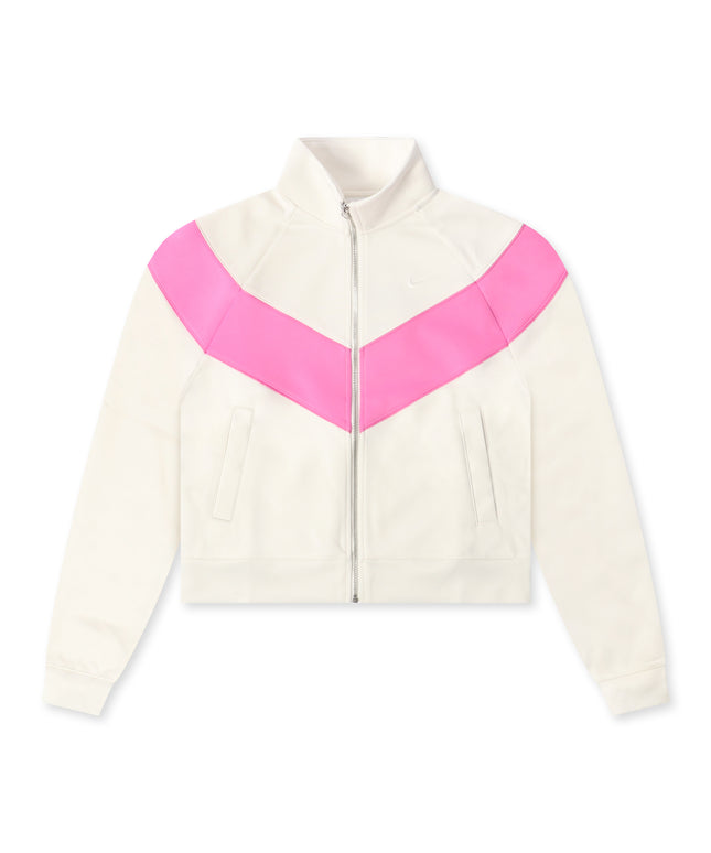 Nike Womens Sportswear Windrunner Knit Jacket - Sail/Playful Pink