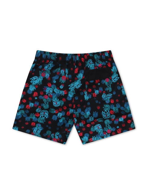 CULT OF INDIVIDUALITY MULTI SHIMUCHAN SWIM SHORTS - MULTICOLOR CULT OF INDIVIDUALITY