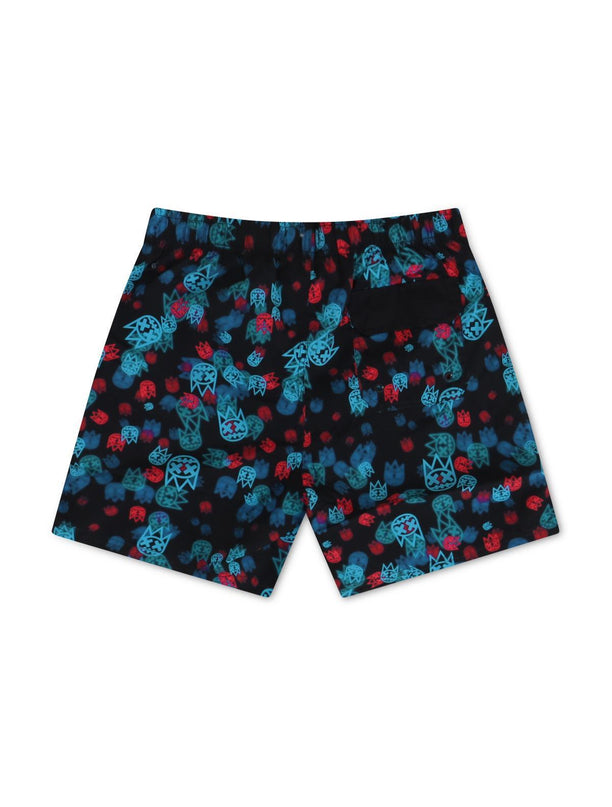 CULT OF INDIVIDUALITY MULTI SHIMUCHAN SWIM SHORTS - MULTICOLOR CULT OF INDIVIDUALITY