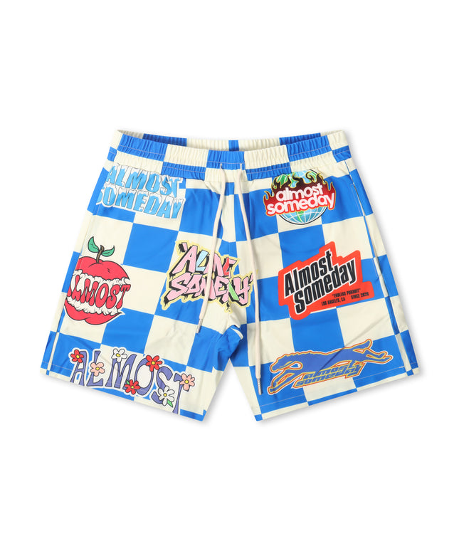 Almost Someday Hendrix Shorts - Blue