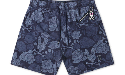 Psycho Bunny Rowen Swim Trunks - Blue