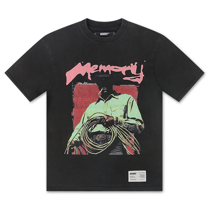 Memory Lane Untamed Tee - Vintage Black