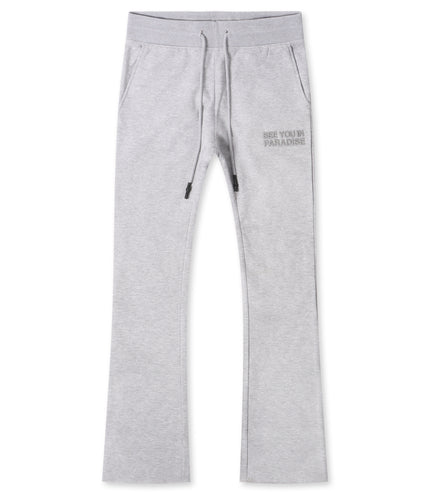 Jordan Craig SYIP Print On Stacked Pant - Heather Grey